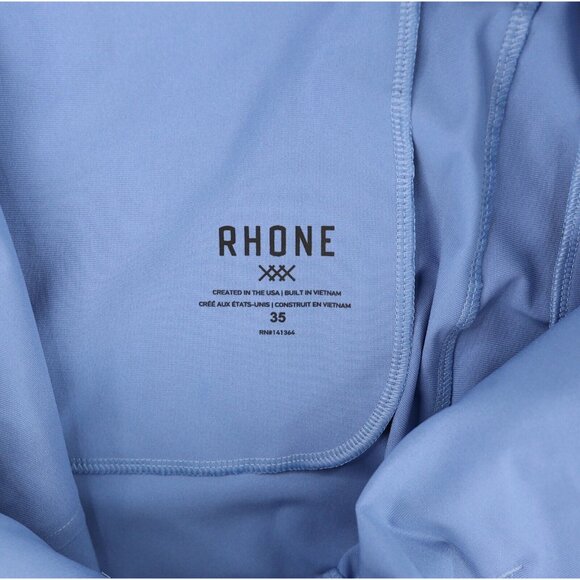 Rhone Commuter Pants Mens 35 X 33 Blue Stretch Performance Polyester 100161 - Picture 7 of 10